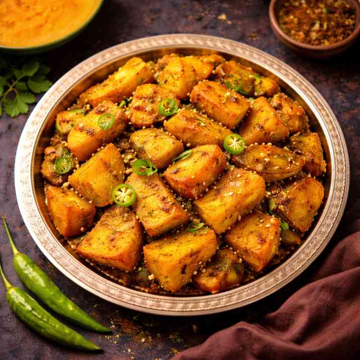 Kumro Bhaja (Pumpkin Fry)