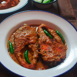 Bhetki Macher Muitha (Bhetki Fish Dumpling Curry)