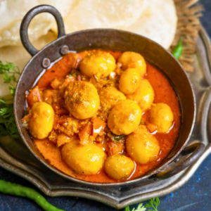 Aloo Dum (Potato dry gravy Curry)