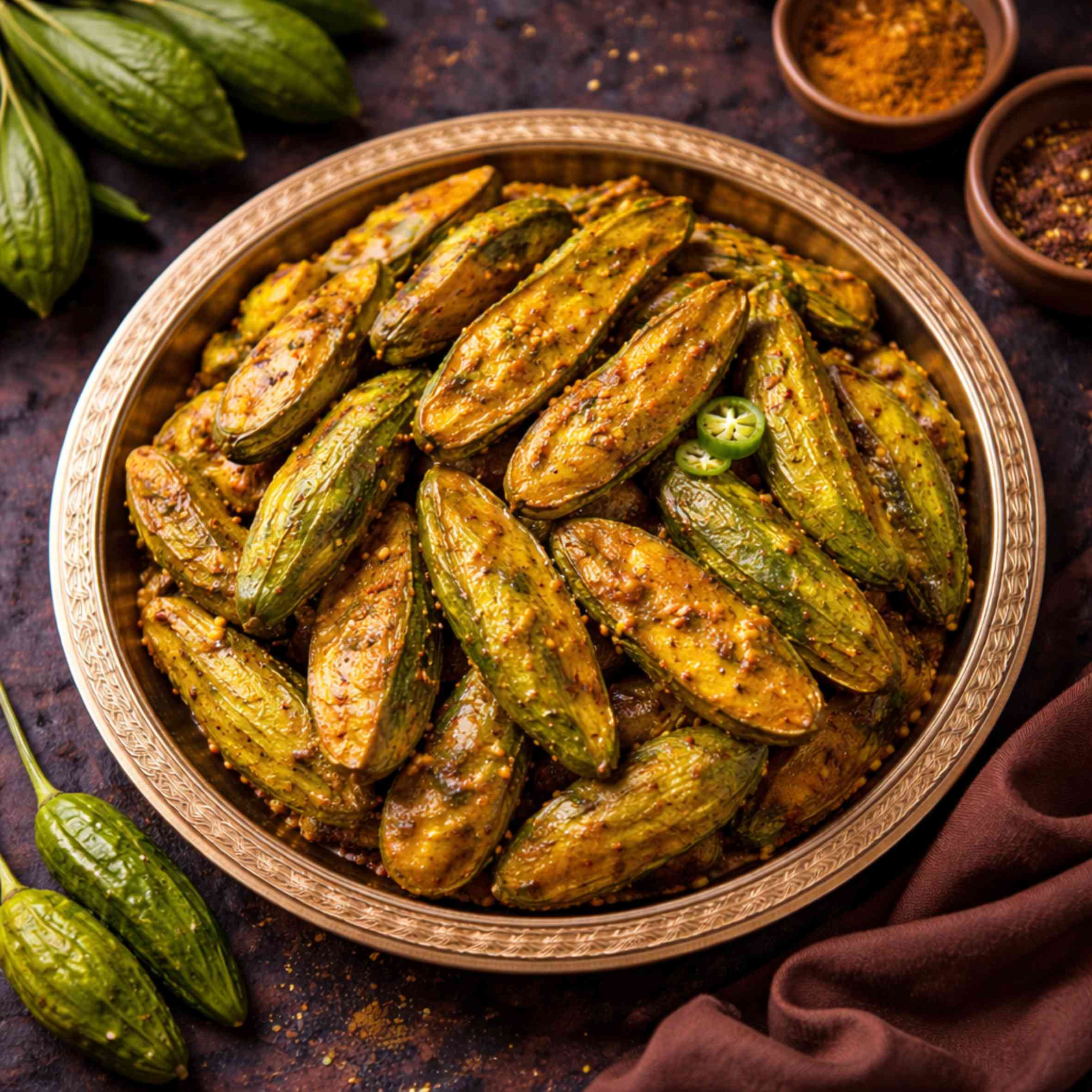 Patol Bhaja (Pointed Gourd Fry)