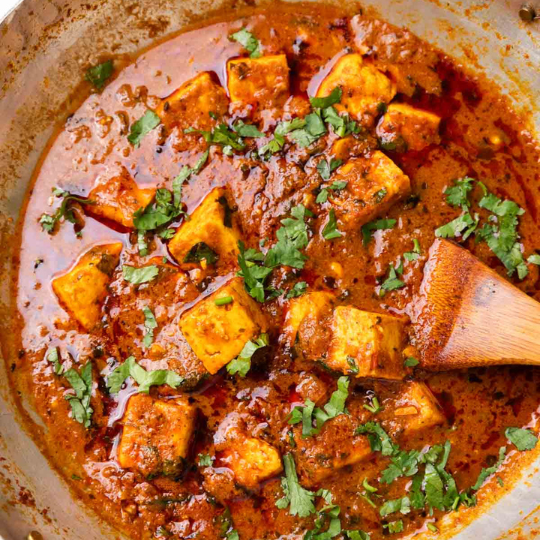 Paneer Masala (Cottage Cheese Spicy Curry)